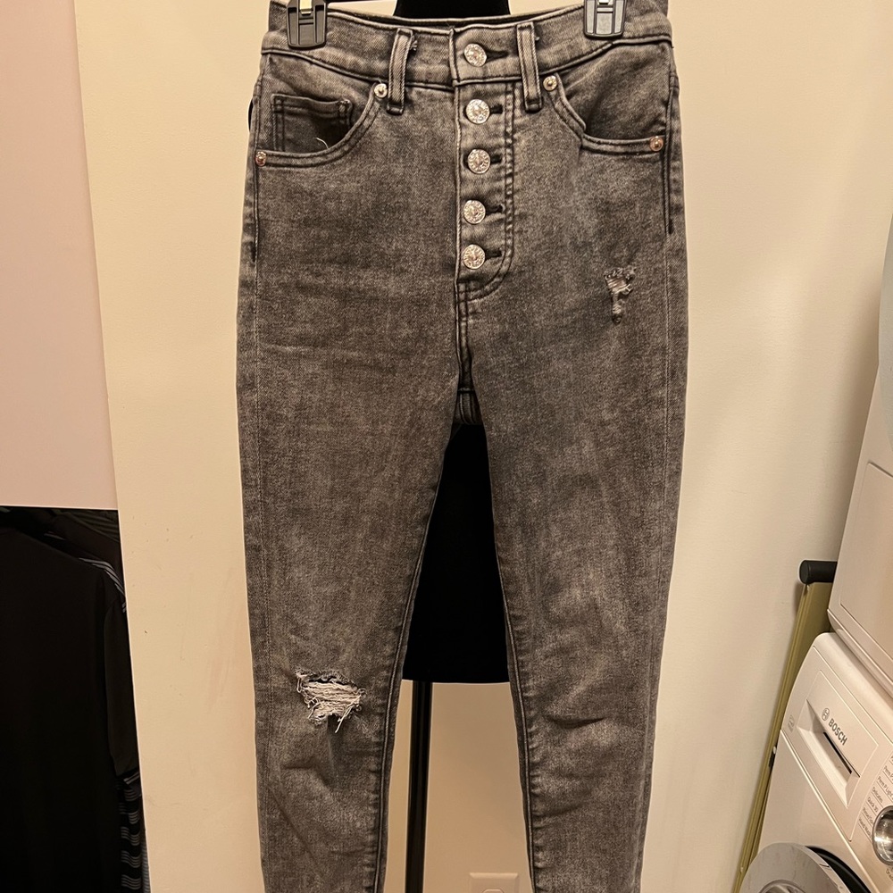 Express high rise stretchy skinny.